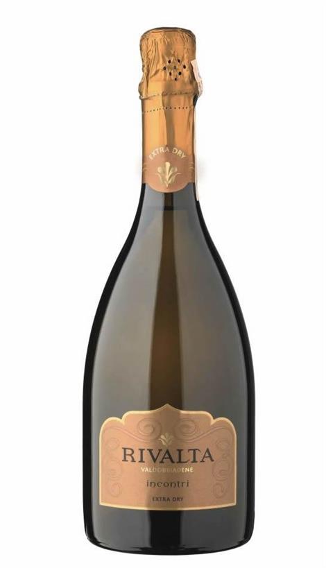 Prosecco Valdobbiadene Extra Dry Incontri DOCG RIVALTA LT.1,5 Astuc.