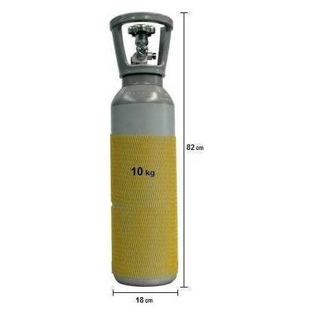 Bombola A.carb.(E290)kg.10 UN 1013 DIOSSIDO DI CARBONIO,2,2(C/E)