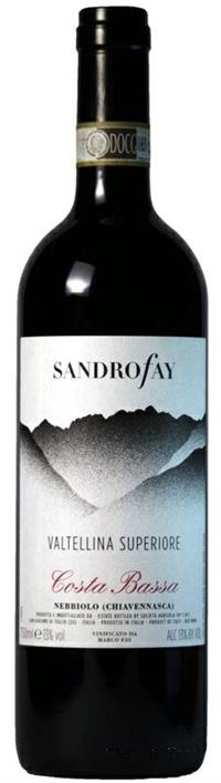 Costa Bassa Valtellina Sup. Valgella Docg 2019 SANDRO FEY cl.75