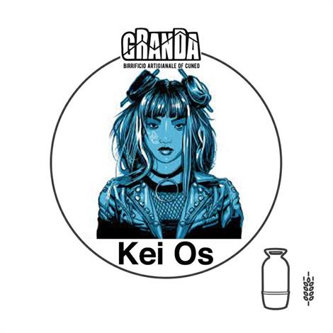 Birra Kei Os BIRRIFICIO DELLA GRANDA lt.24 Fusto Plastica Key Keg