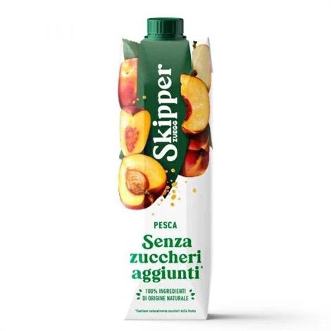 Succo Pesca senza zucchero SKIPPER ZUEGG lt. 1
