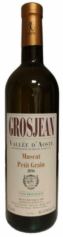Muscat Chambave Biologico DOC 2024 GROSJEAN cl.75