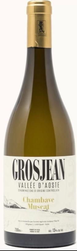 Muscat Chambave Biologico DOC 2025 GROSJEAN cl.75