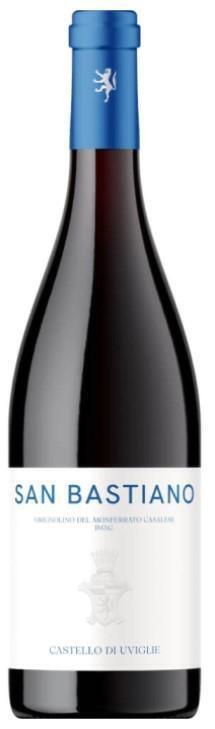 Grignolino Monf. SAN BASTIANO DOC 2024 CASTELLO DI UVIGLIE cl.75