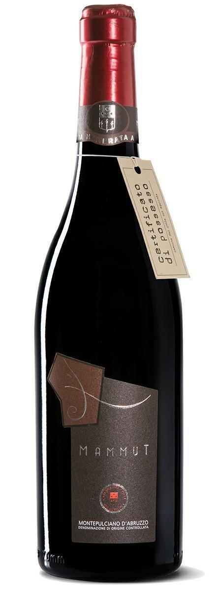 Montepulciano d'Abruzzo Mammut DOC 2021 CASCINA DEL COLLE cl.75