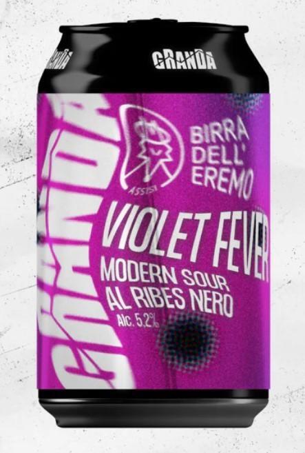 Birra Violet Fever Eremo BIRRIFICIO DELLA GRANDA cl.33 Lattina