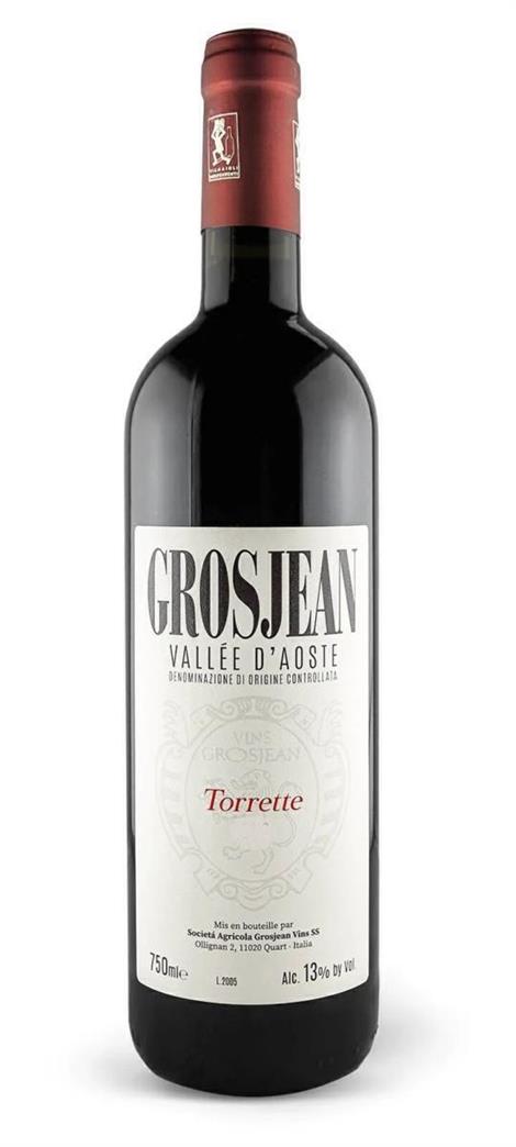Torrette DOC 2025 GROSJEAN cl.75