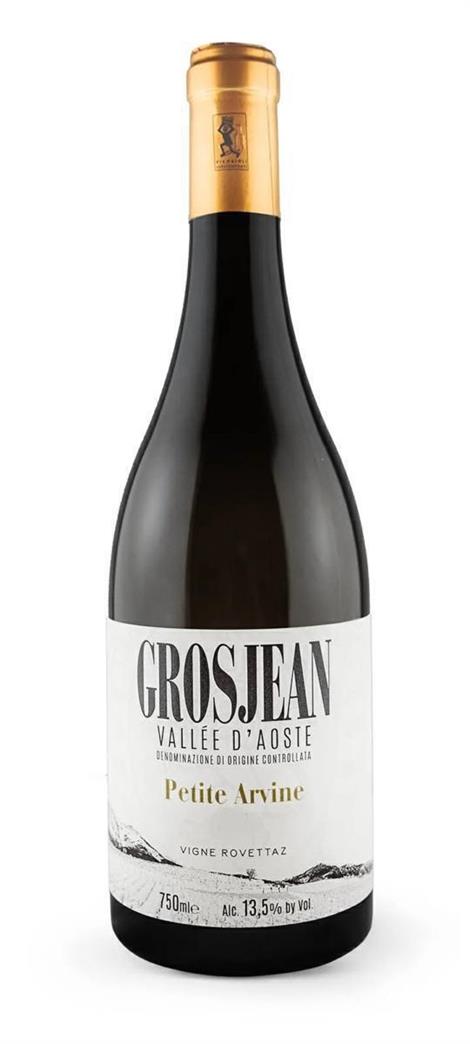 Petite Arvine Vigne Rovettaz Bio DOC 2025 GROSJEAN cl.75