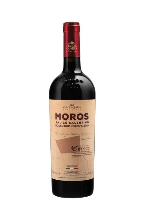 Moros Salice Salentino Riserva DOP 2017 Claudio Quarta cl 75