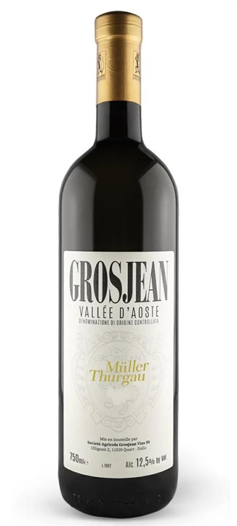 Muller Thurgau DOC 2020 GROSJEAN cl.75