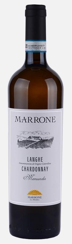 Chardonnay Langhe Memundis DOC 2023 GIAN PIERO MARRONE cl.75