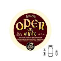 Birra Open White BALADIN lt.24 Fusto Plastica con la sacca