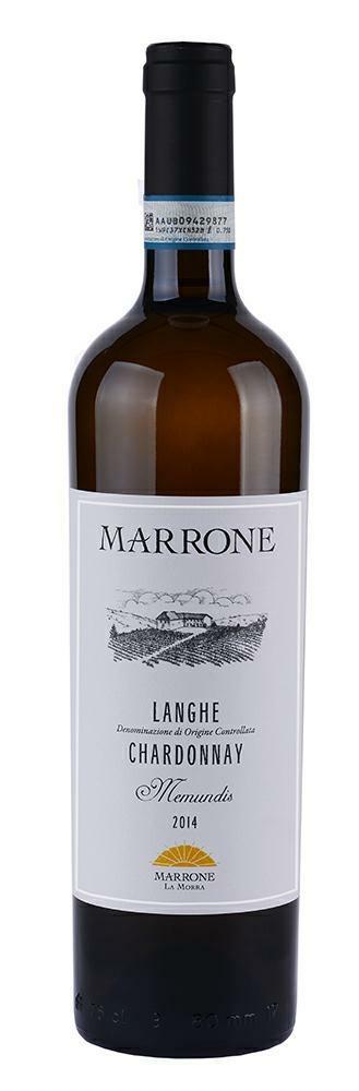 Chardonnay Langhe Memundis DOC 2019 GIAN PIERO MARRONE cl.75