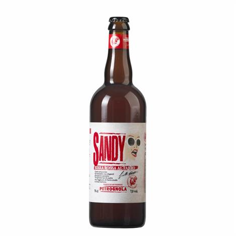 Birra Sandy Rossa al farro PETROGNOLA cl.75